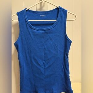 Laura Scott Vibrant Blue Sleeveless Tank